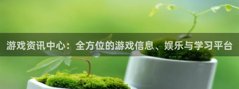 杜邦娱乐4主管：游戏资讯中心：全方位的游戏信息、娱乐与学习平